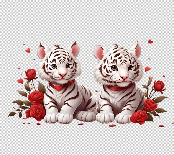 عکس ببر سفید برای تصویر زمینه