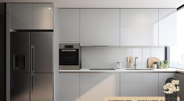 عکس کابینت های گلاس سفید اکلیلی