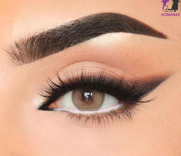 عکس خط چشم زشت