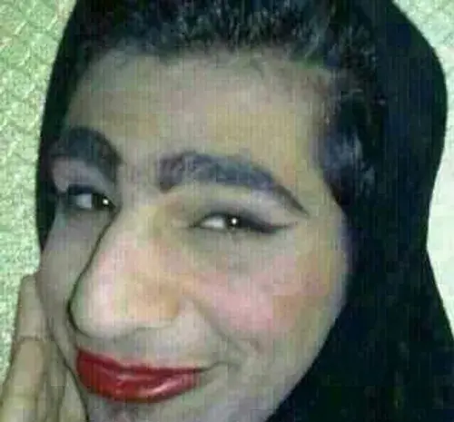 عکس زشت زن خنده دار