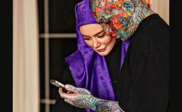 عکس زشت سحر قریشی با تتلو