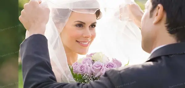 عکس عروس خوشگل و داماد زشت