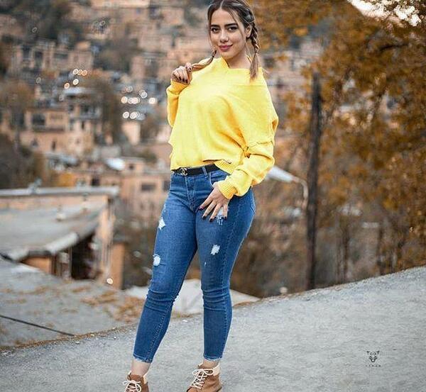 مدل ژست عکس دخترانه مجلسی