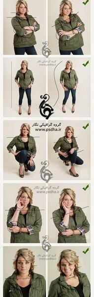 چند مدل ژست برای عکس گرفتن دخترانه
