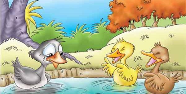 عکس جوجه اردک زشت کارتونی