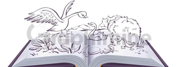 عکس جوجه اردک زشت کارتونی