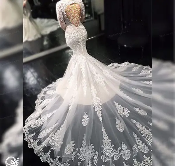 عکس زشت ترین لباس عروس دنیا