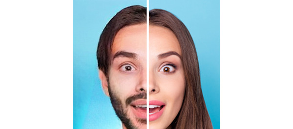 عکس زن لاغر زشت