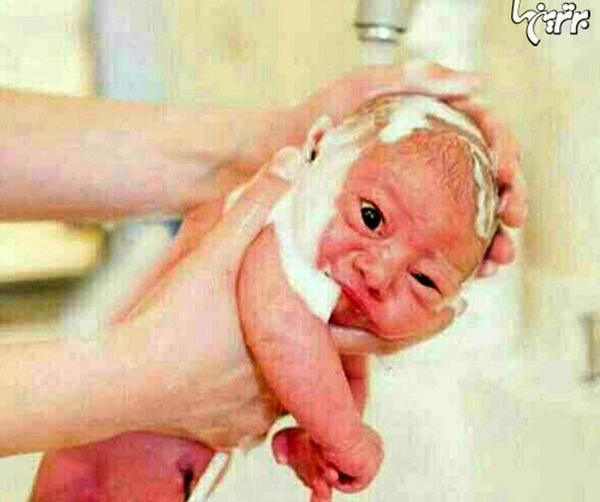 عکس نی نی زشت خنده دار
