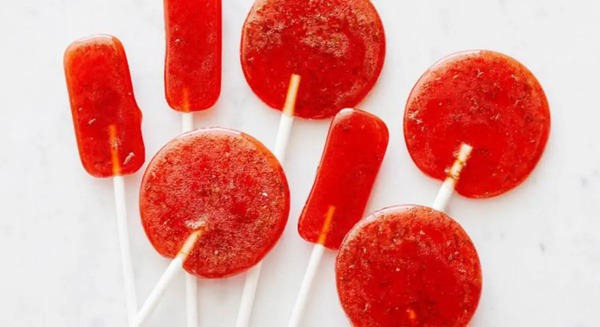 عکس ژله با چوب بستنی
