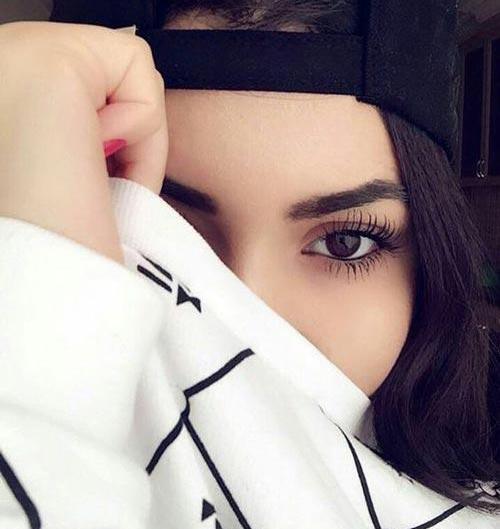 عکس دختر برای پروفایل تلگرام سیاه سفید