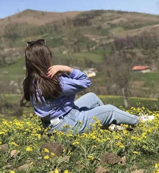 عکس دختر برای پروفایل طبیعی بدون چهره
