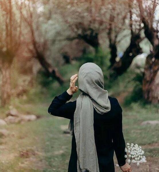 عکس پروفایل دختر با شال
