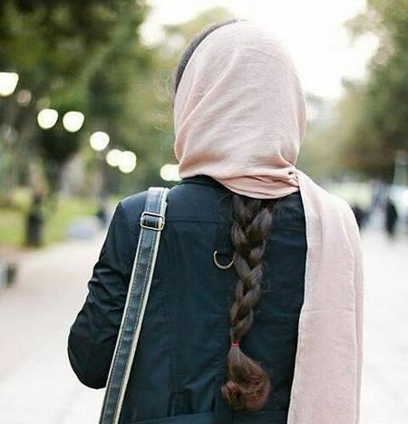 عکس پروفایل دختر با شال