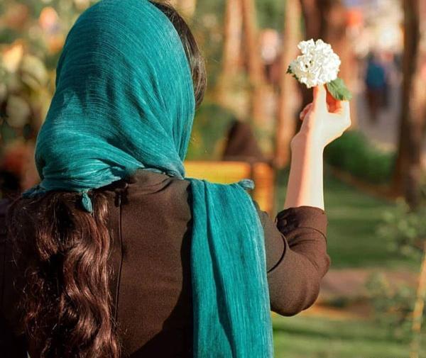 عکس پروفایل دختر با شال