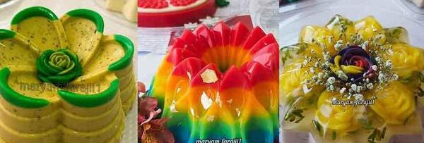 عکس ژله دسر