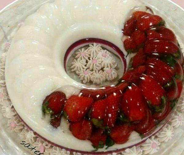 عکس از ژله ویترینی