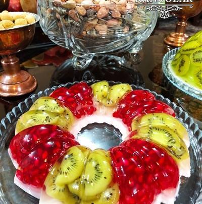 عکس از ژله ویترینی