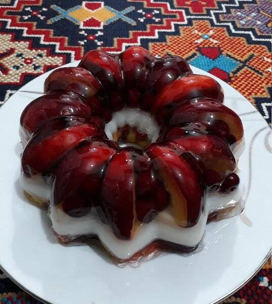 عکس از ژله ویترینی