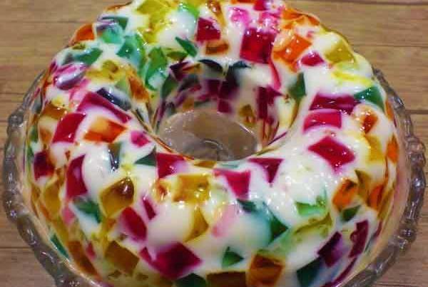 عکس ژله موزاییکی