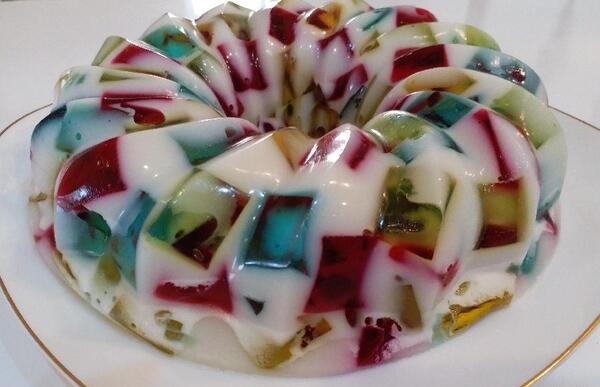 عکس ژله موزاییکی