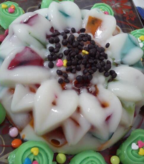 عکس ژله موزاییکی