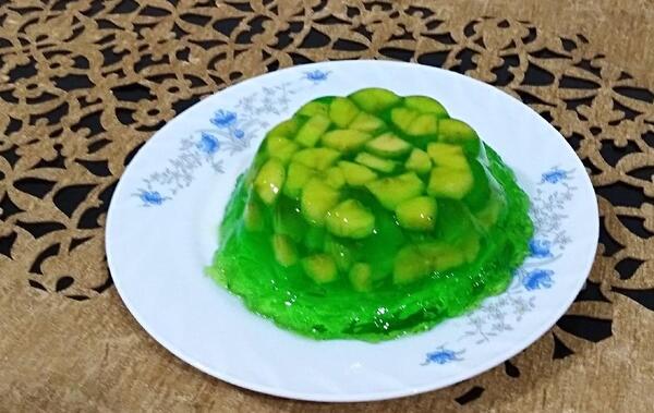 عکس ژله با موز