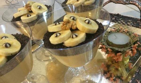 عکس ژله با موز