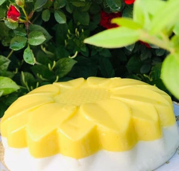 عکس ژله با موز