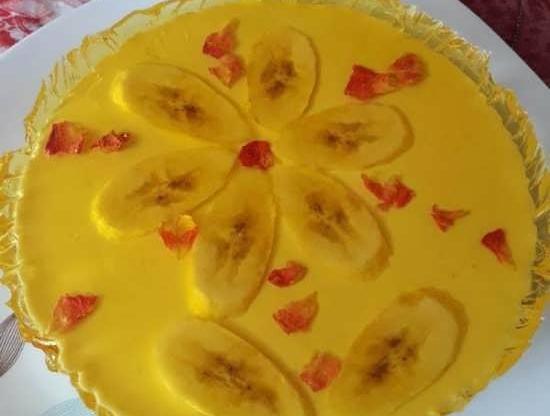 عکس ژله با موز