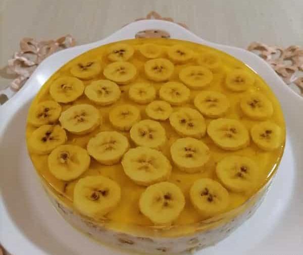 عکس ژله با موز
