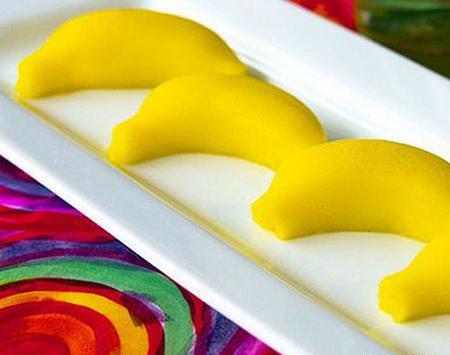 عکس ژله با موز
