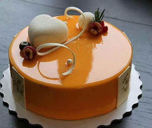عکس کیک ژله ای قرمز