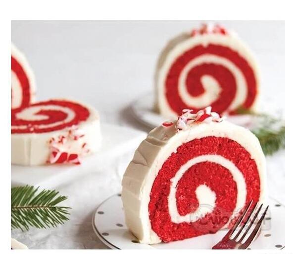 عکس کیک ژله ای قرمز