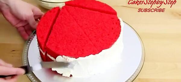 عکس کیک ژله ای قرمز