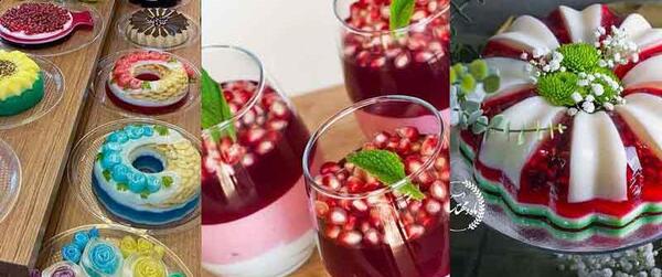 عکس تزیین ژله عروسکی