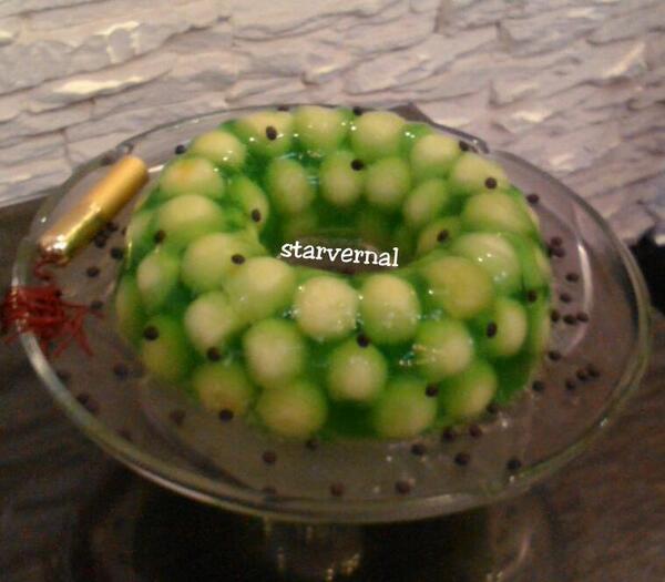 عکس ژله با طالبی