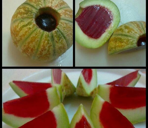 عکس ژله با طالبی