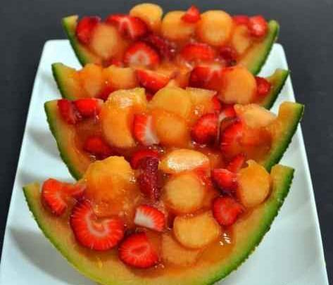 عکس ژله با طالبی