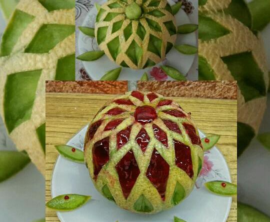عکس ژله با طالبی
