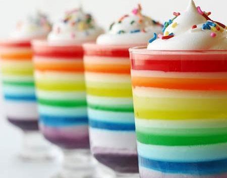 عکس ژله رنگین