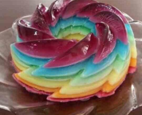 عکس ژله رنگین