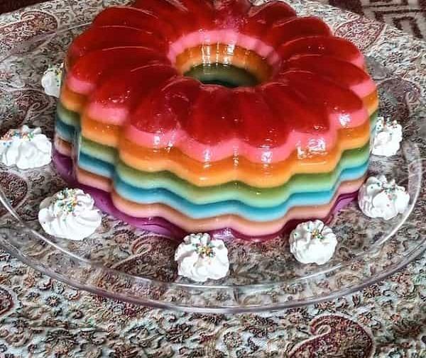 عکس ژله رنگین