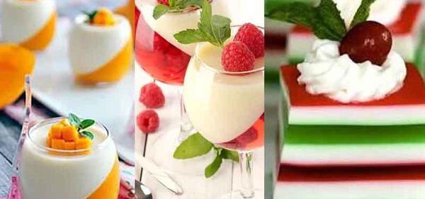 عکس ژله رنگ رنگی