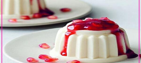 عکس ژله های دو رنگ