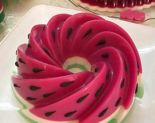 عکس ژله با قالب حبابی