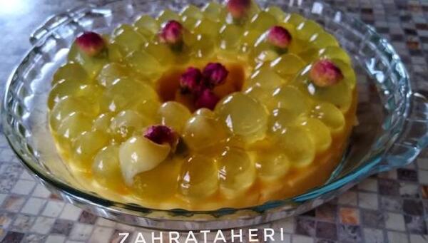 عکس ژله با قالب حبابی