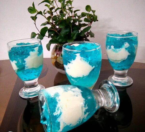 عکس تزیین ژله جامی