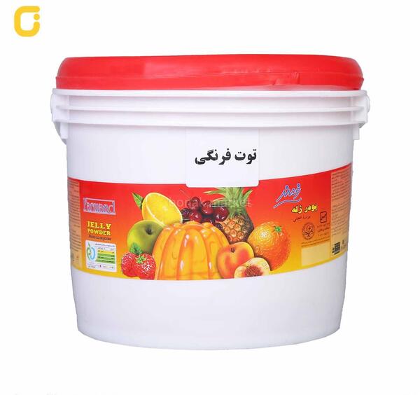 عکس پودر ژله توت فرنگی