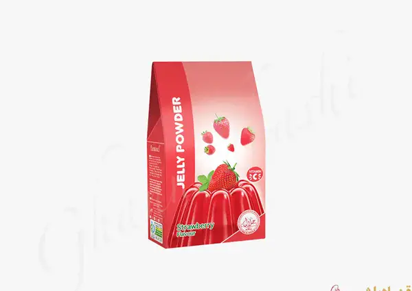 عکس پودر ژله توت فرنگی